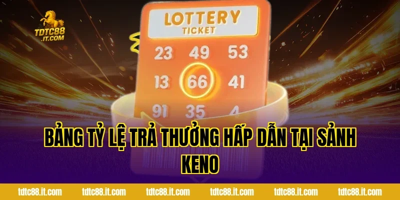 Cách Chơi Xổ Số Keno Chẵn Lẻ Dễ Hiểu Cho Mọi Thành Viên 3 Bảng tỷ lệ trả thưởng hấp dẫn tại sảnh Keno